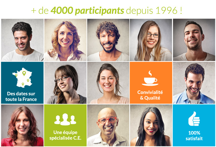 Plus de 4000 participants depuis 1996